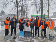 Снежный субботник 1